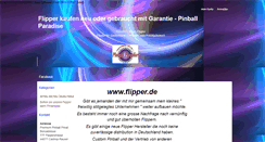 Desktop Screenshot of flipper.de